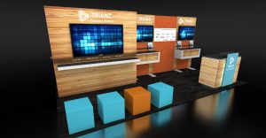 Trianz Example Trade Show Booth - XtremeXhibits