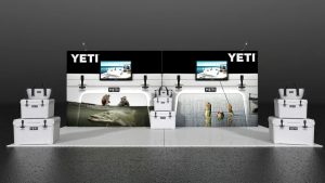 Yeti 10x20 Trade Show Display
