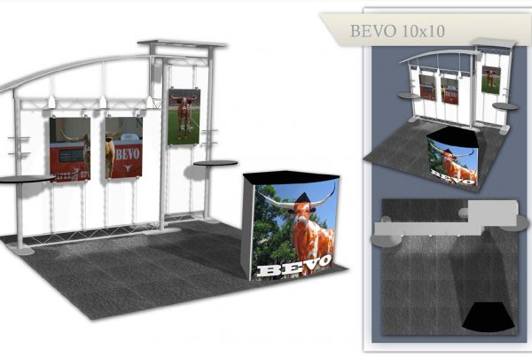 Used Trade Show Exhibit: Bevo 10x10